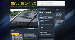 Desktop Screenshot of multibangunan.com